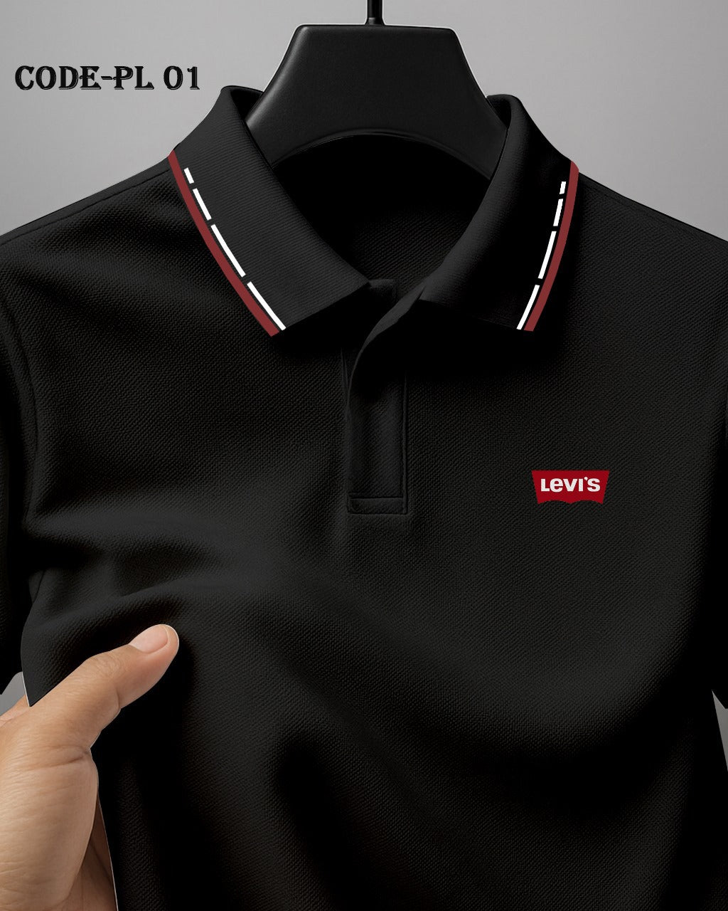 Levi's Premium Cotton Polo Shirt For Men