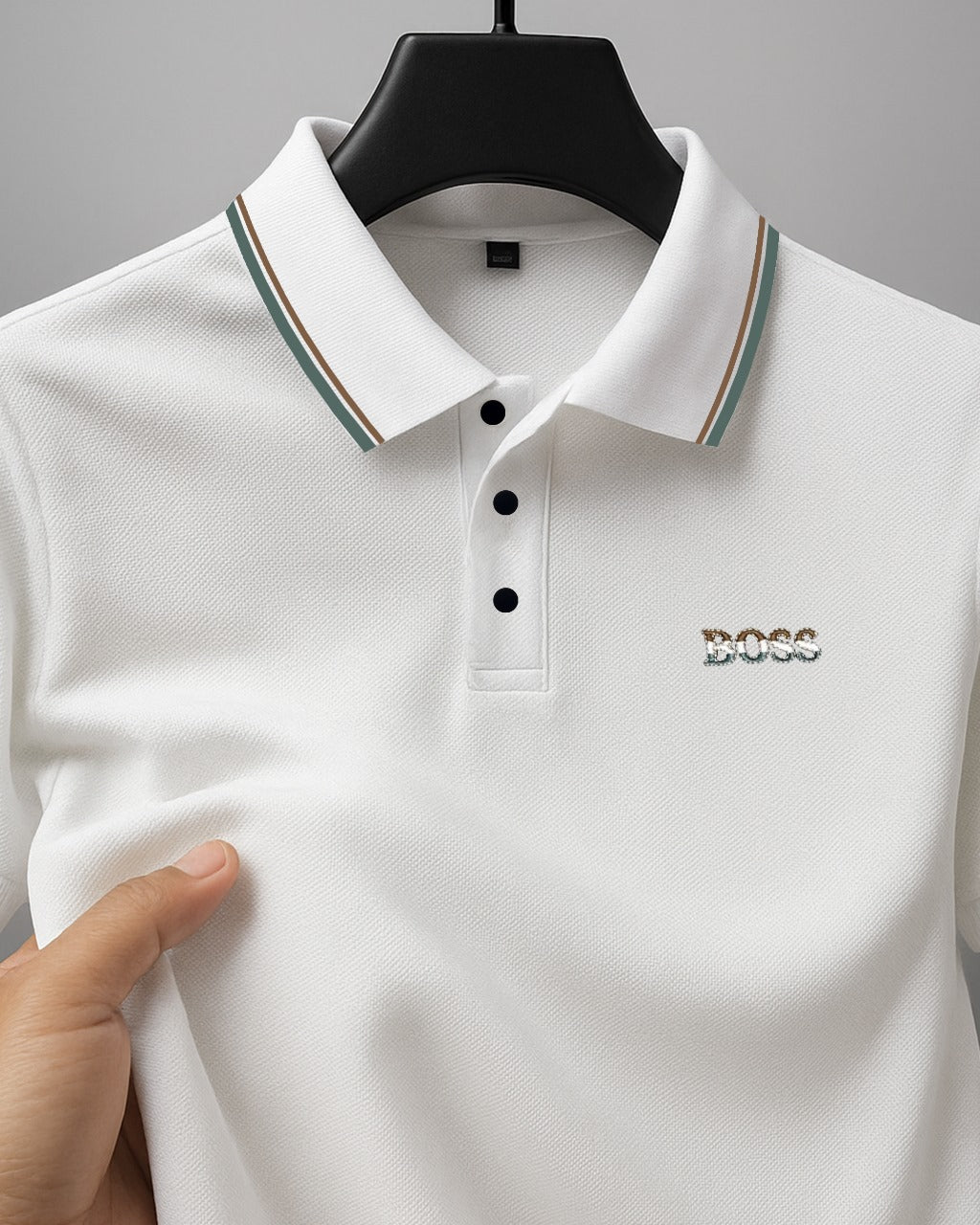 Premium Cotton BOSS Polo Shirt For Men New Arrival