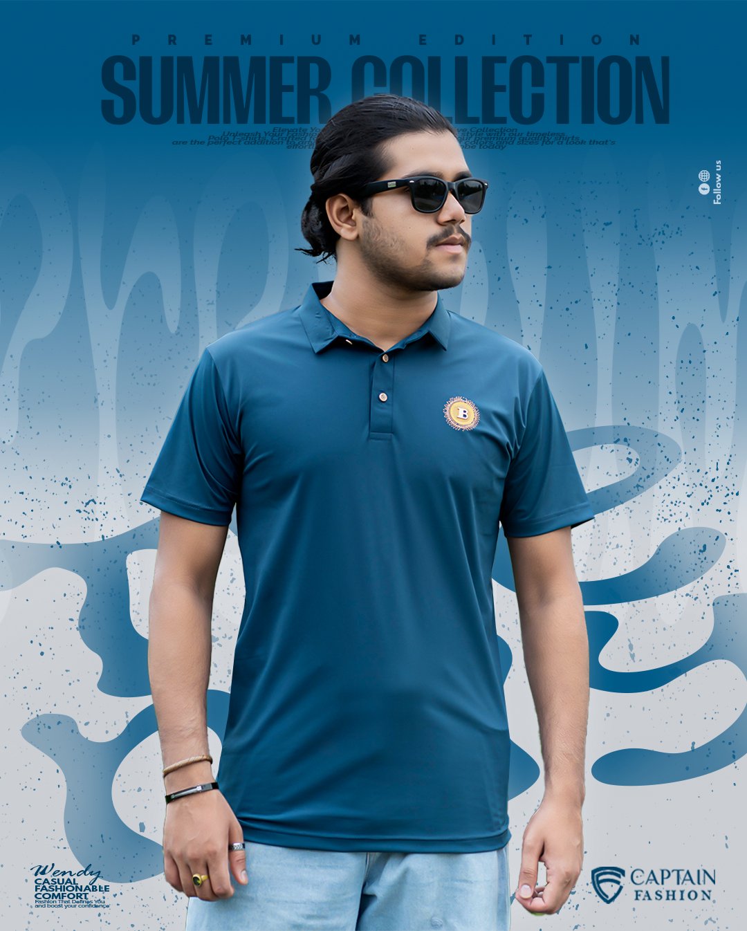 China Polo Shirt (exclusive) - Captain Fashion Bd
