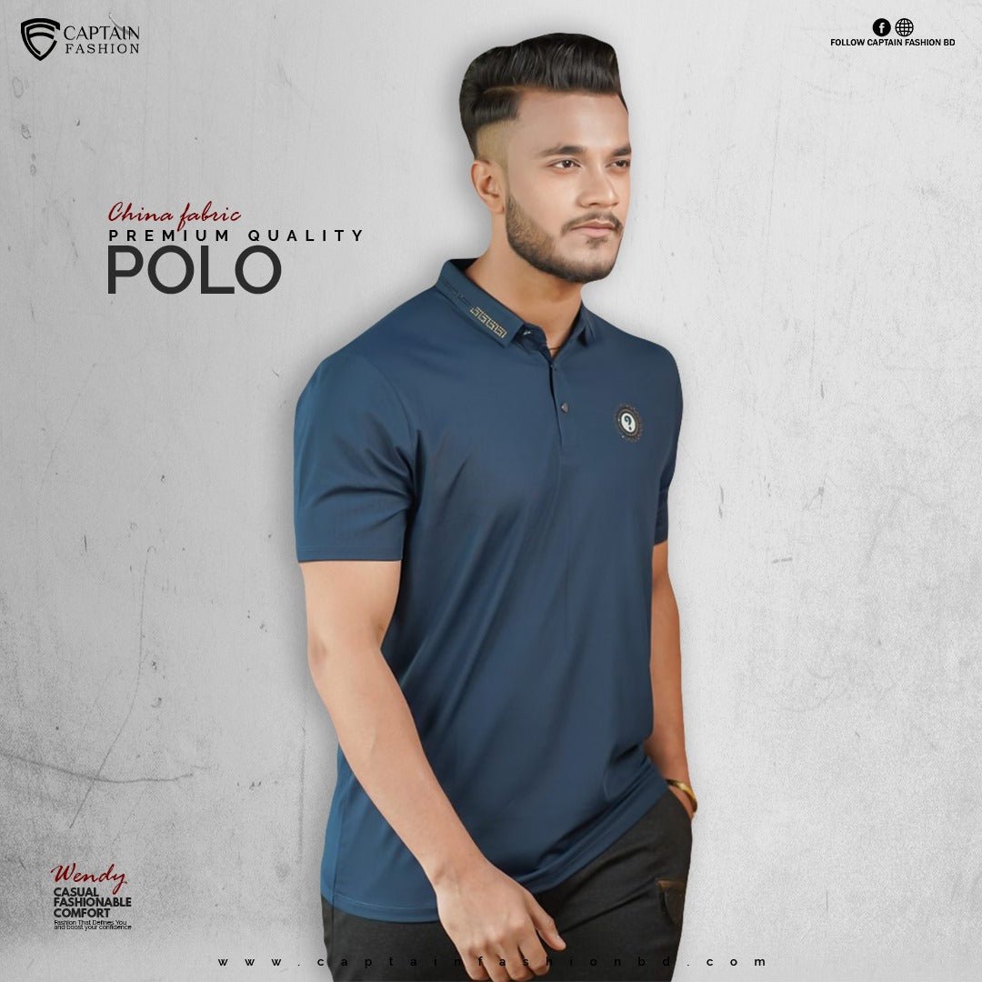 Original China Polo Shirt For Men. Code- 503 - Captain Fashion Bd