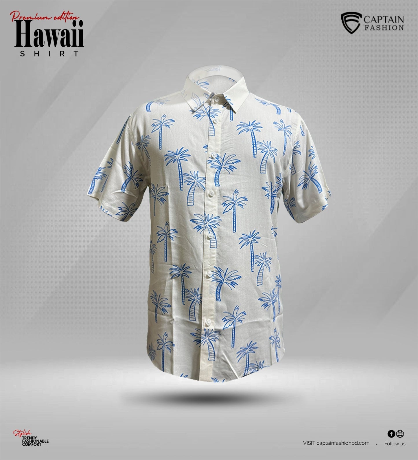 Premium Quality Hawaii Shirt - Captain Fashion Bd