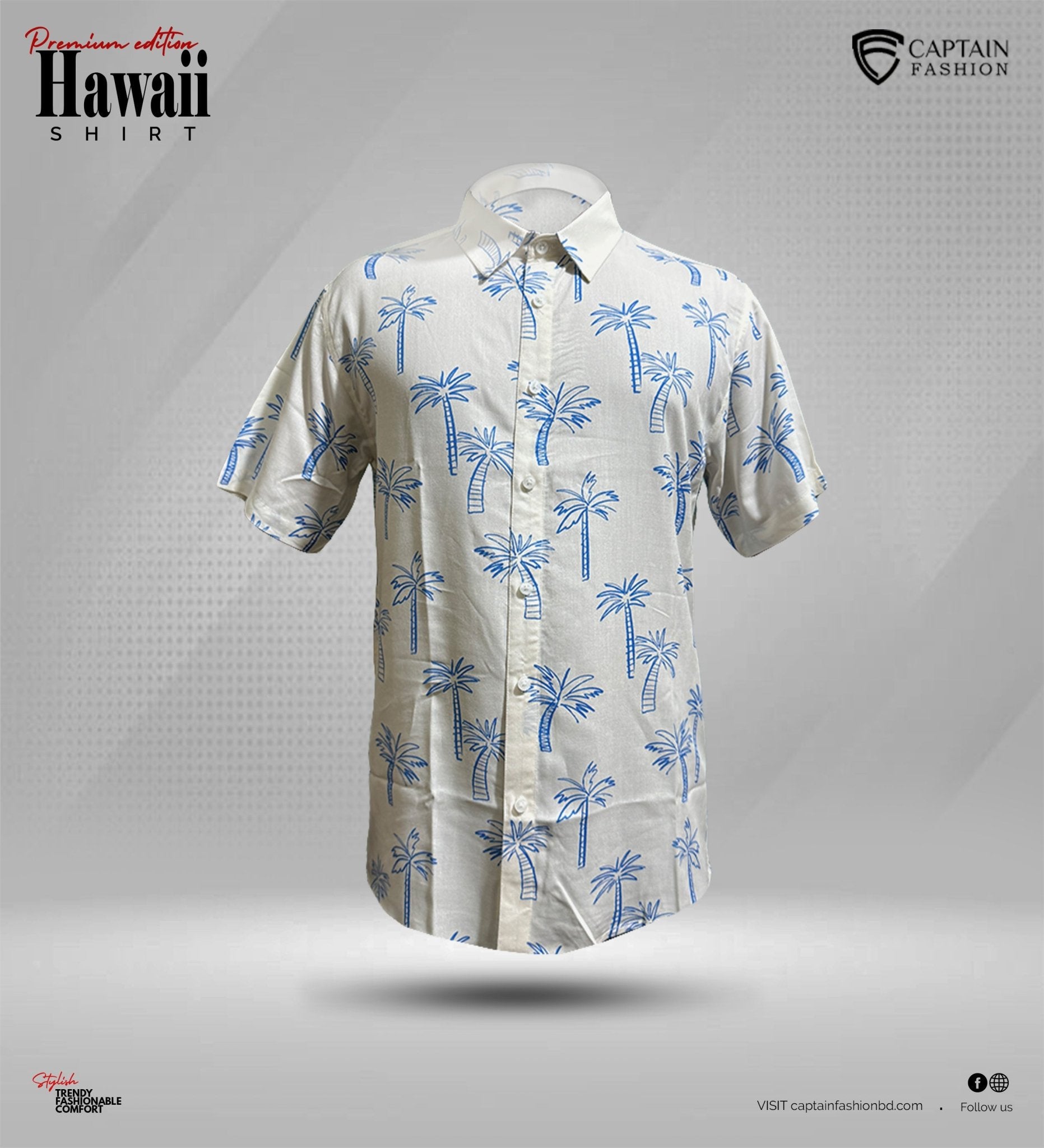 Premium Quality Hawaii Shirt - Captain Fashion Bd