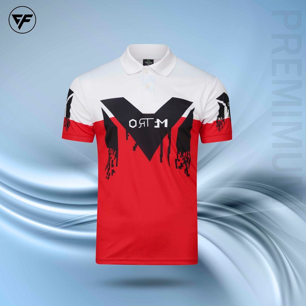 premium polo shirt RED - Captain Fashion Bd