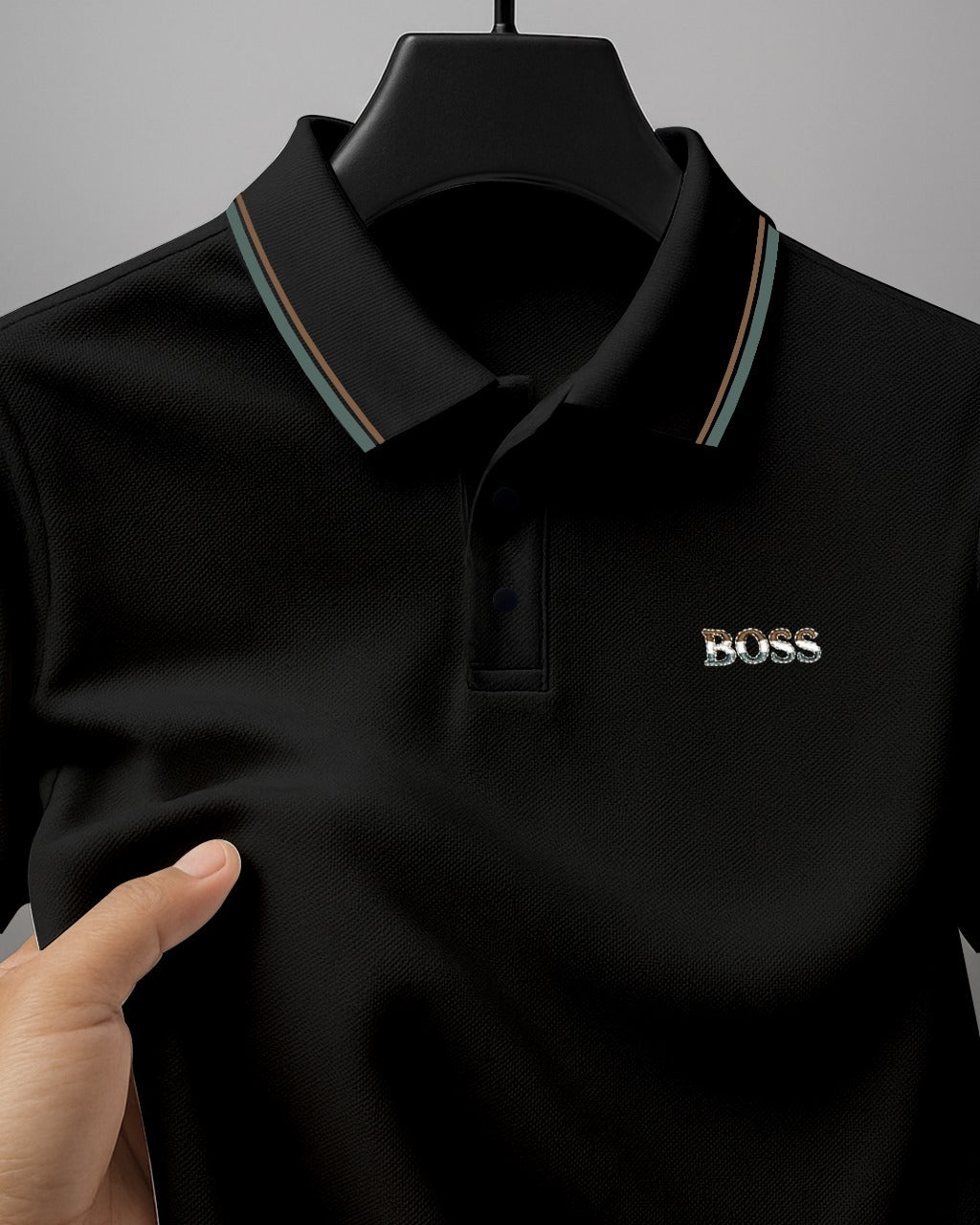 Premium Cotton BOSS Polo Shirt For Men New Arrival