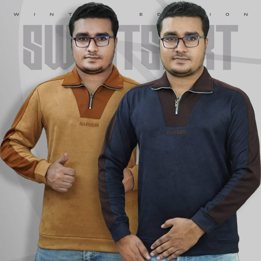 Premium Sacket for Men - Brown & Navy