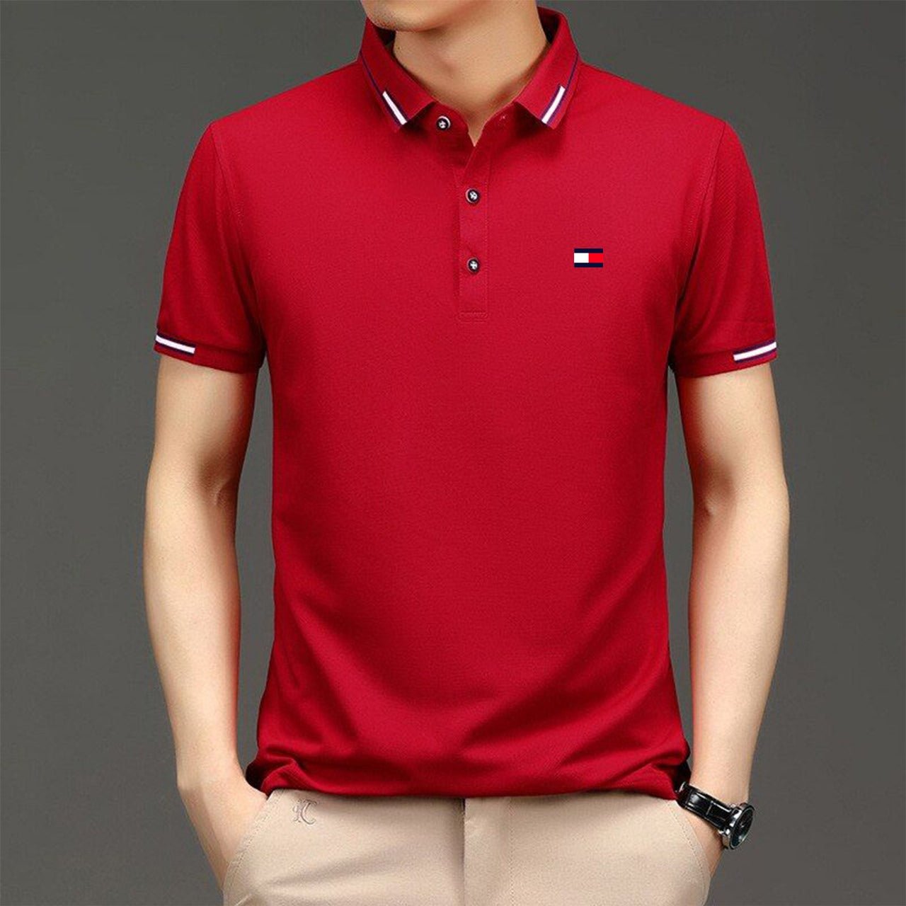 Premium Cotton Polo Shirt For Men New Arrival - Captain Fashion Bd