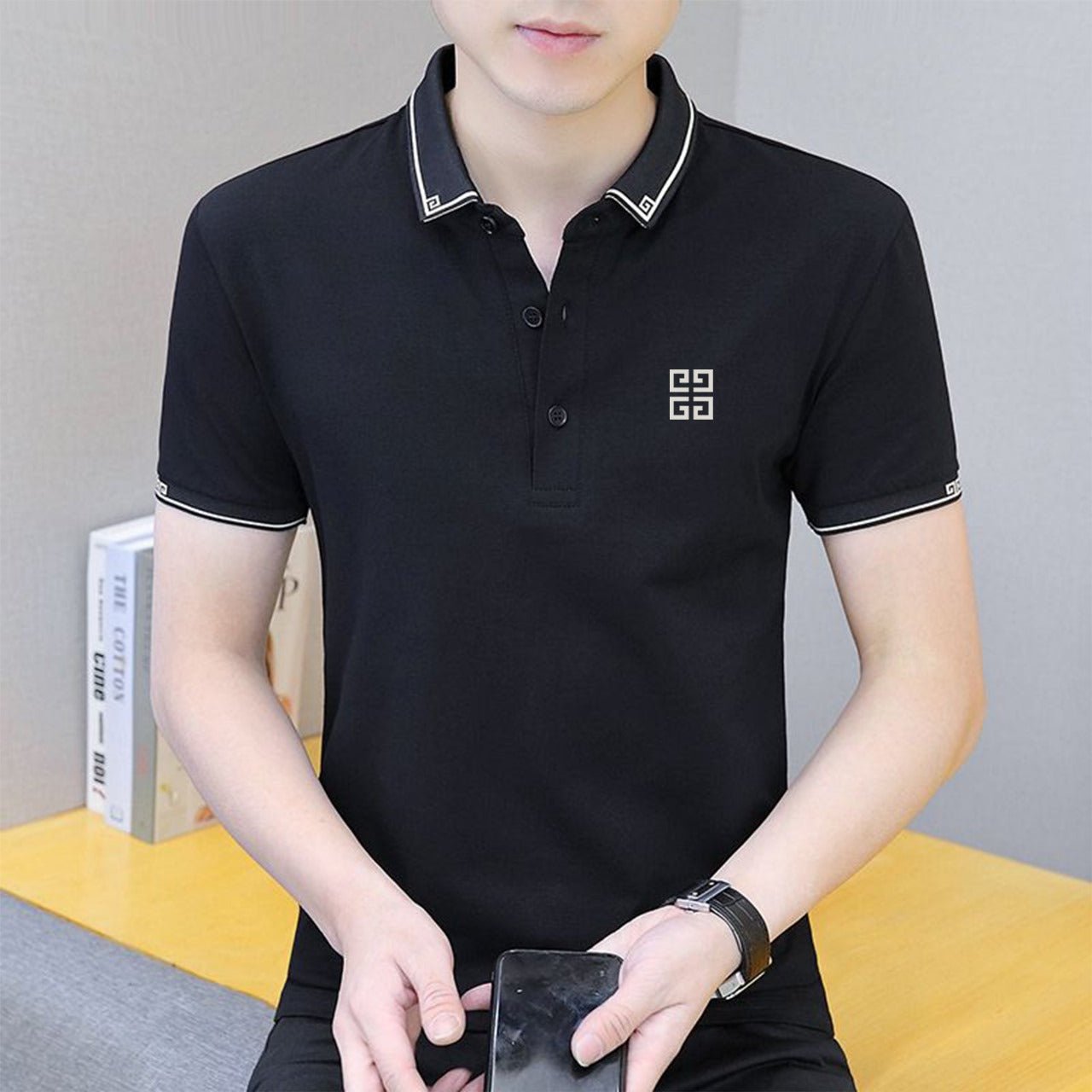 Premium Cotton Polo Shirt For Men New Arrival - Captain Fashion Bd