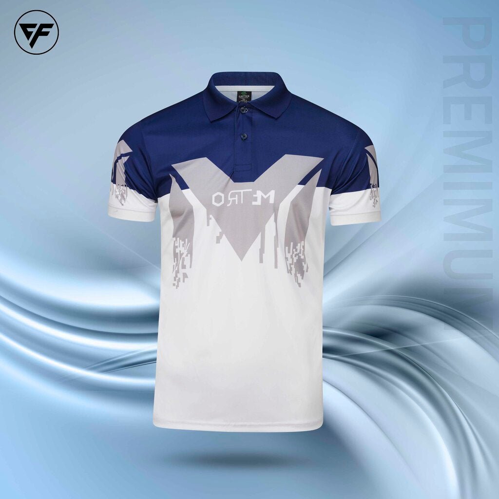 premium polo shirt Blue - Captain Fashion Bd